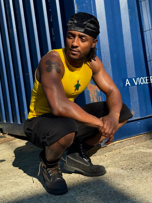 Yellow Turtle Tank Top.